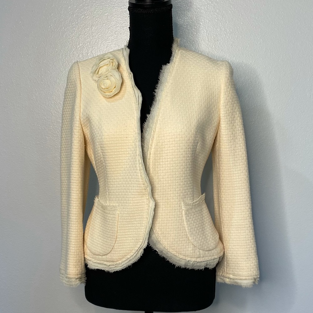 Banana Republic | Wool Cream Jacket